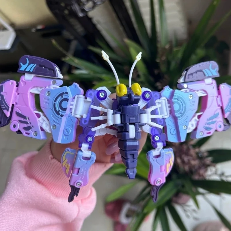 52toys Beastbox Bb-56 バレットバタフライ メカモデル 変形関節アクションフィギュア デスクトップオーナメント コレクターズトイ ギフト