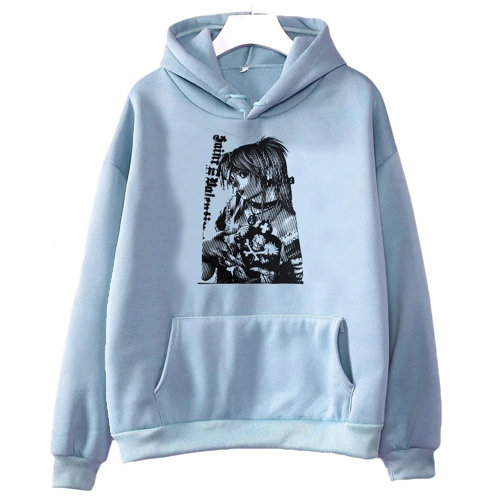 Death Note hoodies goth hoodie crew neck y2k fashion japanese anime winter warm