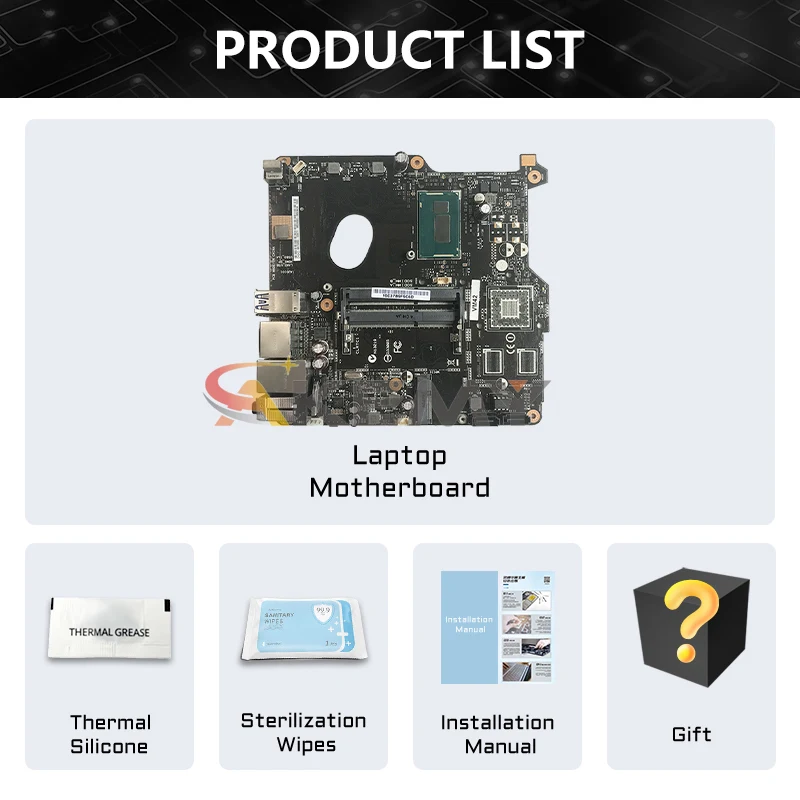 ASUS VC62B VC62 VM62 VM62N 메인보드용 AKEMY VM42 노트북 마더보드(2957U CPU 포함) 100% 테스트됨 OK