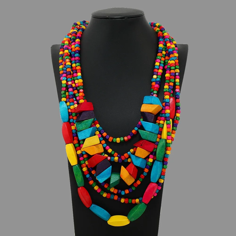 multi-camada-artesanal-contas-de-madeira-colar-brincos-pulseira-conjunto-de-joias-cor-do-vintage-colar-de-declaracao-boho-contas-colar-longo