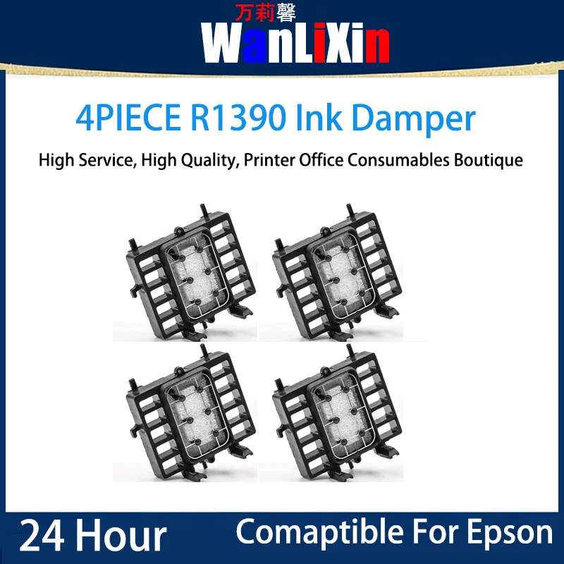 

4piece R1390 1390 CapTop Compatible For Epson L1400 1430 1800 L1300 ME1100 Printer