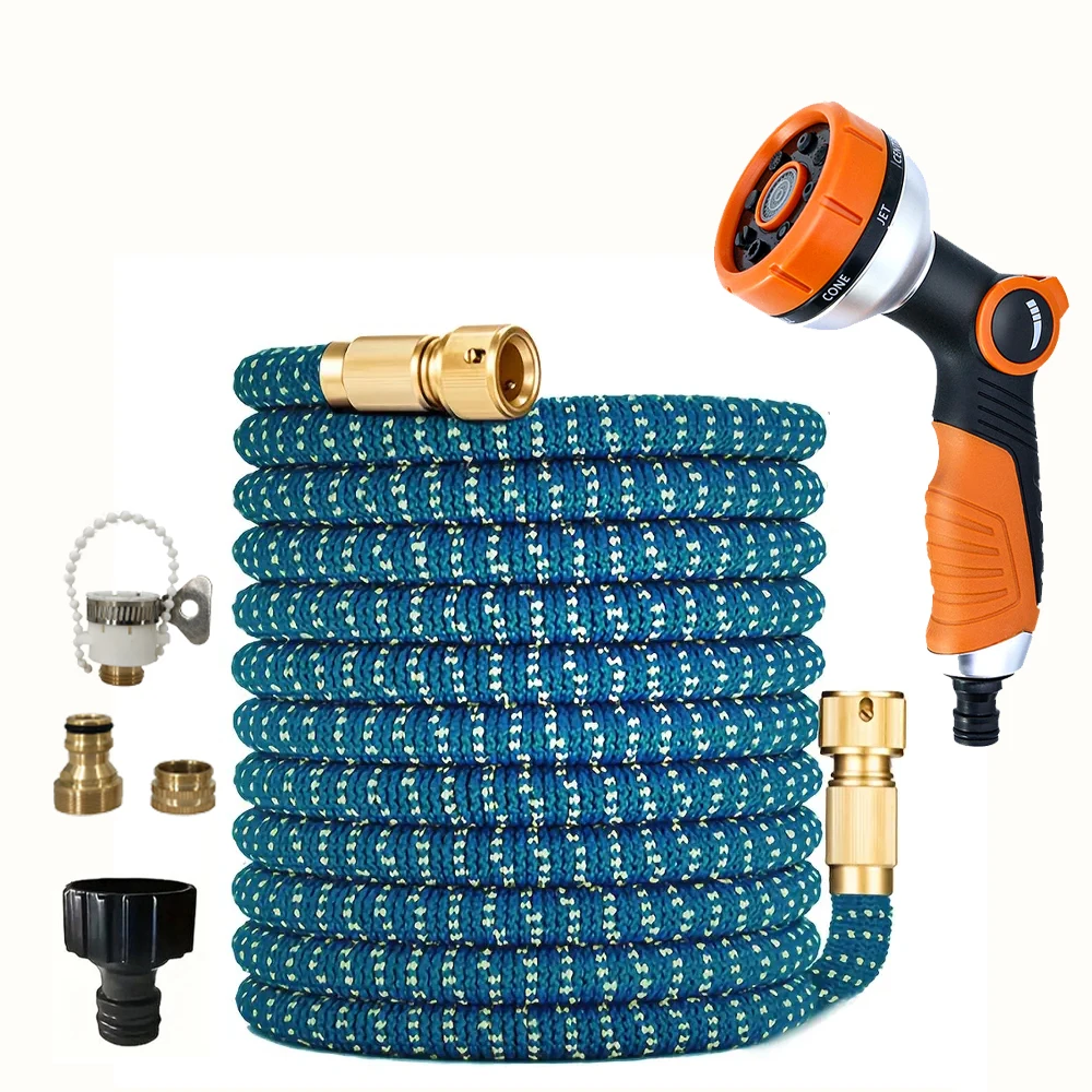 

Garden Water Pipe, Flexible Telescopic Magic Hose, Multifunctional Water Gun Hose, Car Wash Gun, Watering And Sprinkler Supplies