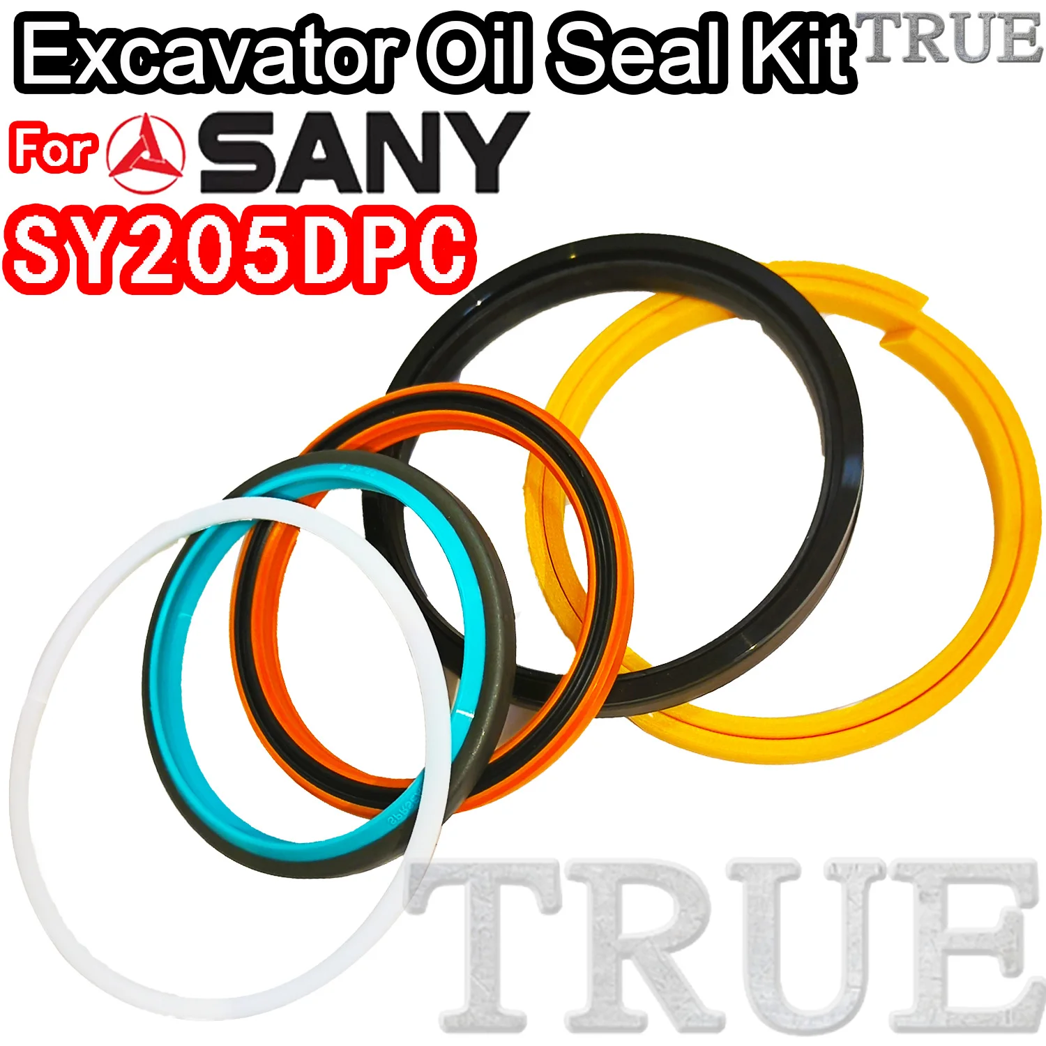 For SY205DPC Sany Oil Seal Excavator Repair Kit Gear Center Joint Gasket Nitrile NBR Nok Washer Skf Service Orginal Quality Tool