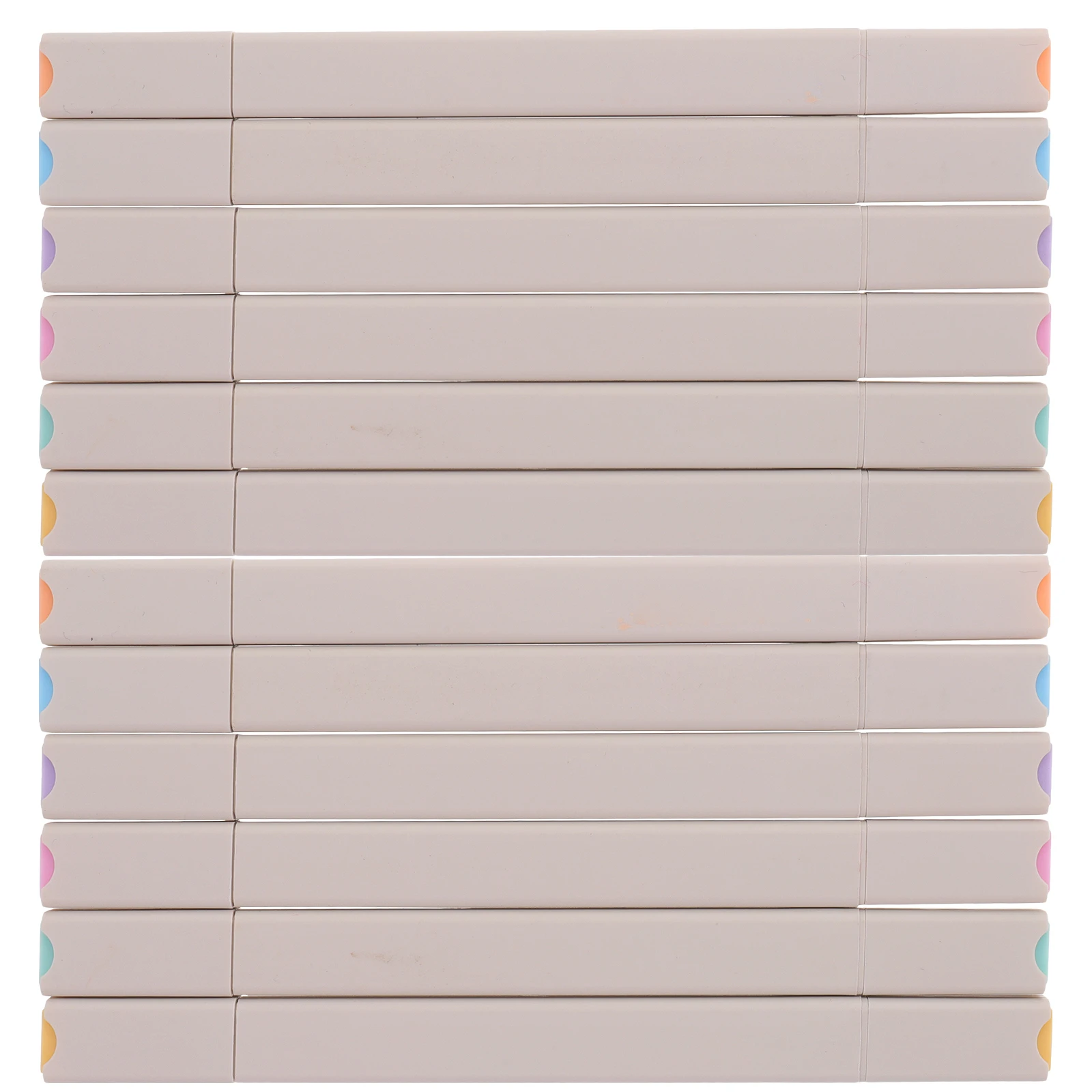 

12pcs Double Head Highlighter Markers Fluorescent Pens Smooth Writing Portable Multi Function Book Marker for Students Office