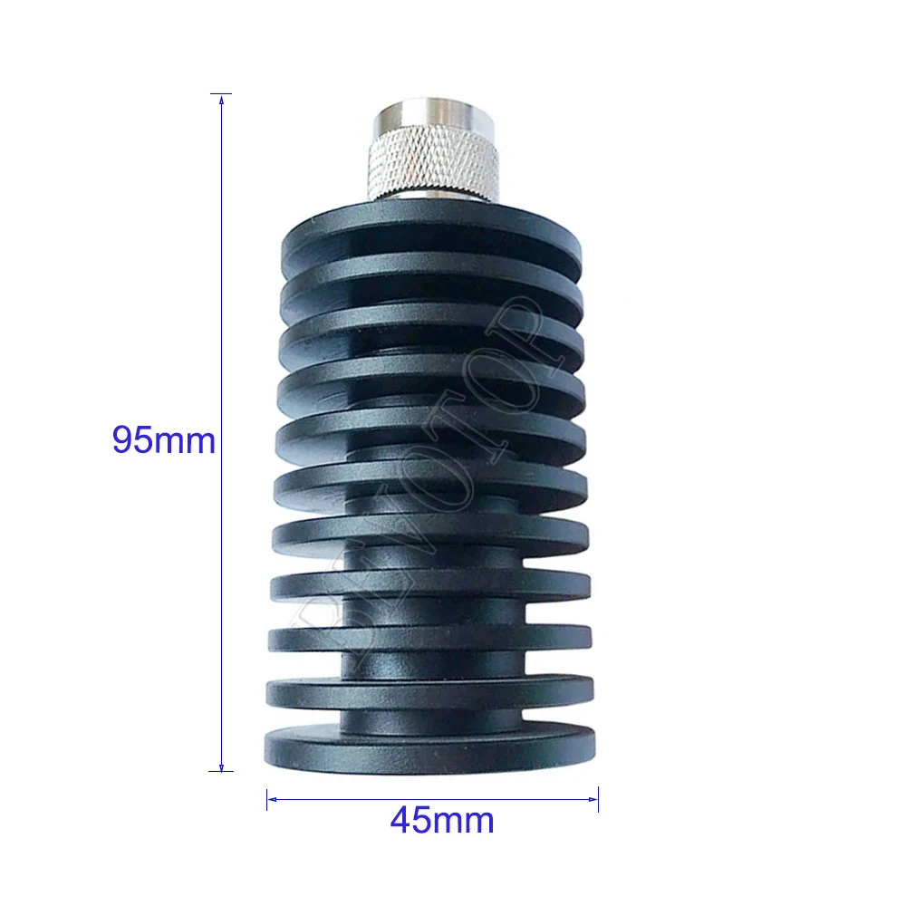 1Pcs UHF 50W DC-1GHz 50Ohm UHF PL259 Male Plug Connector RF Coaxial Termination Dummy Load  Nickel Plated RF Adapter