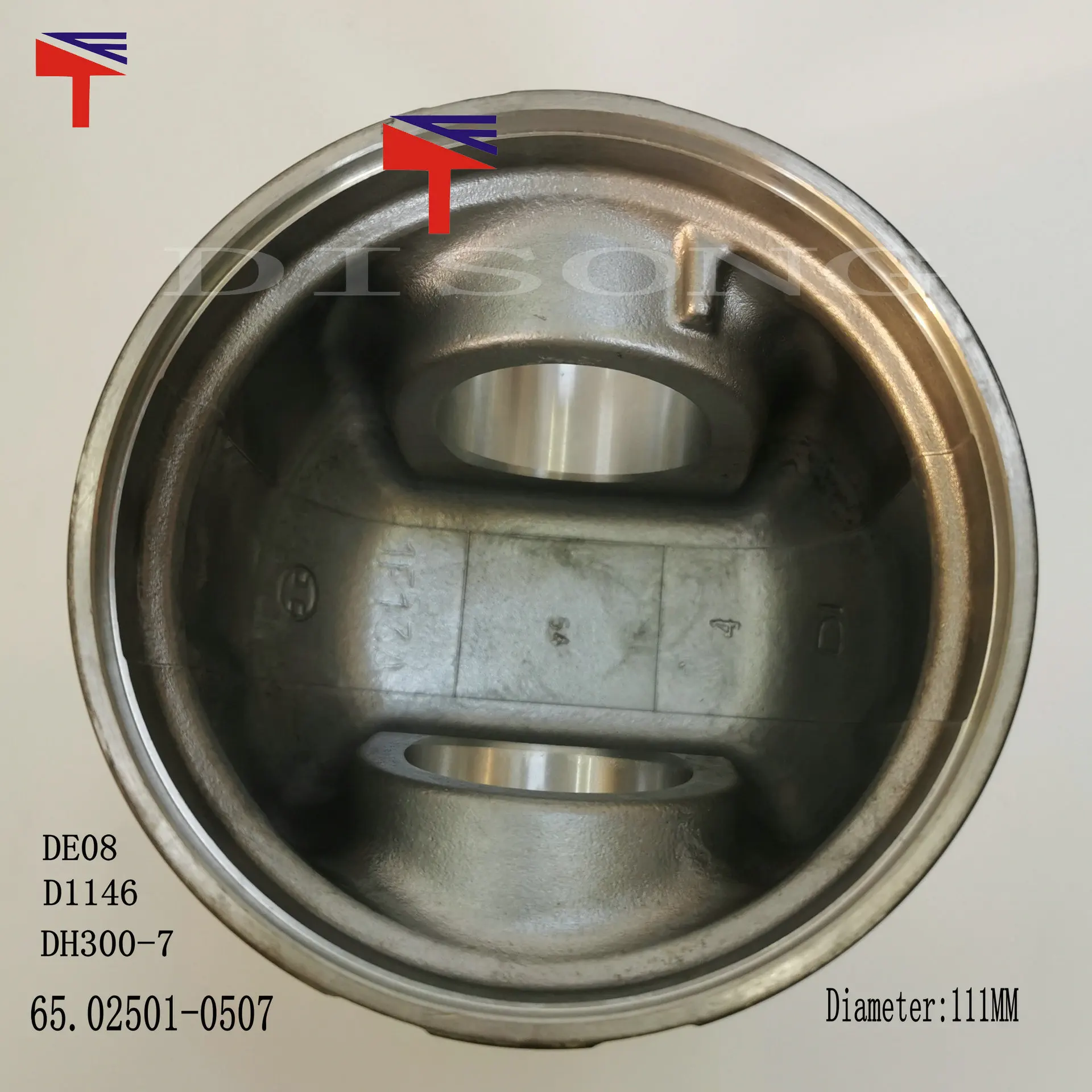 

Supply engine parts DH300-7 D1146 piston 65.02501-0507