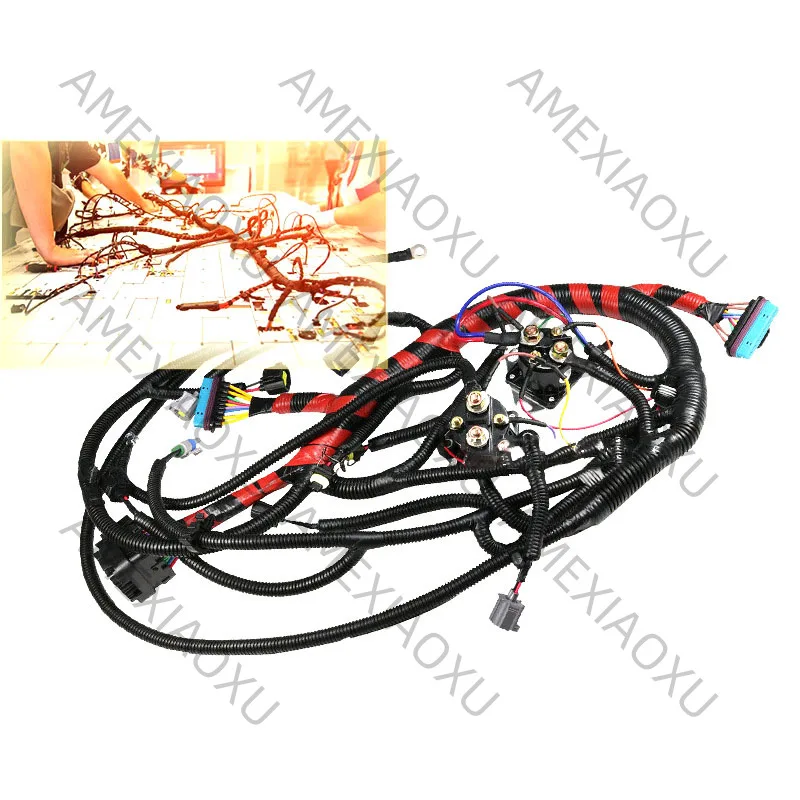 Engine Wiring Harness For Ford Powerstroke F250 F350 F450 F550 7.3L 2002 2003 F81Z-12B637-FA F81Z12B637FA AMEXIAOXU