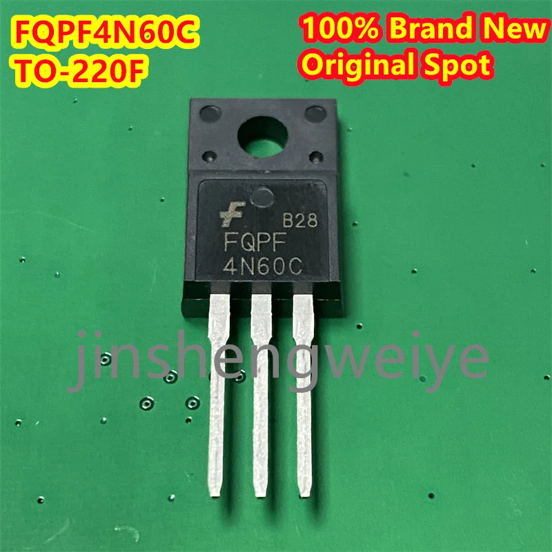 1~20PCS FQPF4N60C FQPF4N60 4N60C New Original TO-220F 4A 600V Field Effect Tube MOSFETs In stock