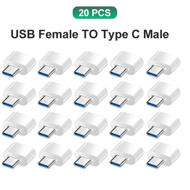 Nnbili Typ C zu USB Adapter 3.0 USB-C 3,0 Stecker otg eine Buchse Daten anschluss für MacBook Pro iPad Mini 6/Pro MacBook Air C Geräte