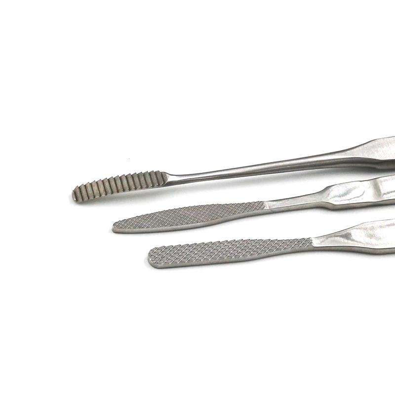 Rhinoplasty Instrument, Nasal Bone File, Nasal Comprehensive Operation Tool, Stainless Steel Straight Tooth Filing