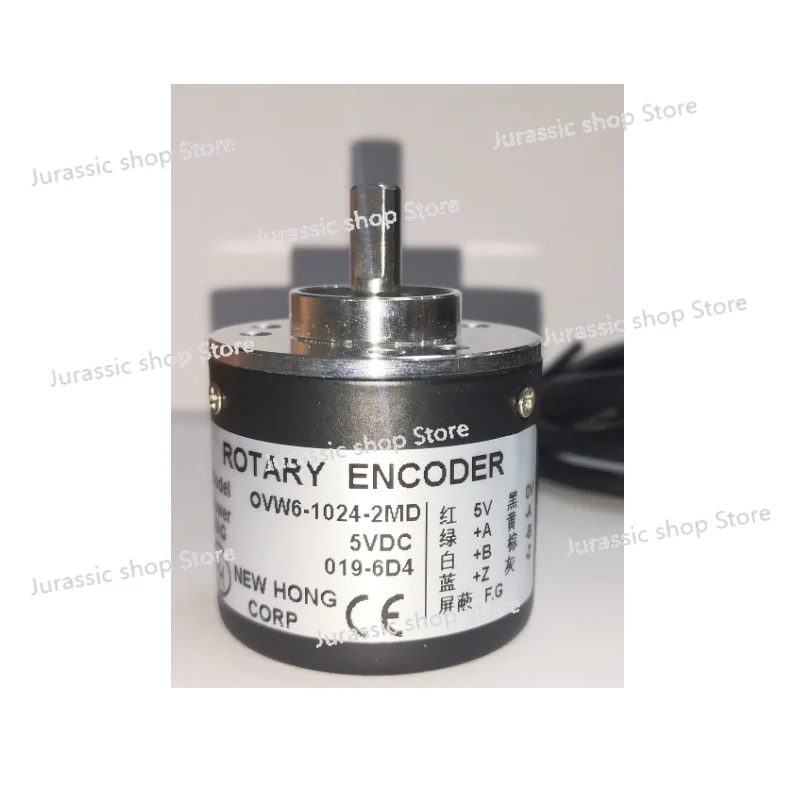 

5V Long Line Drives TTL Differential Output Incremental Rotary Encoder OVW2 Series 1000 Pulse 1024 Line