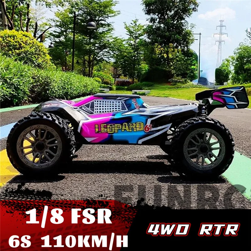 

FSR 1/8 Leopard 6S RTR RC Car High Speed 110km/h Remote Control Electric Brushless Crawler Car Monster Truck Toy For Adults