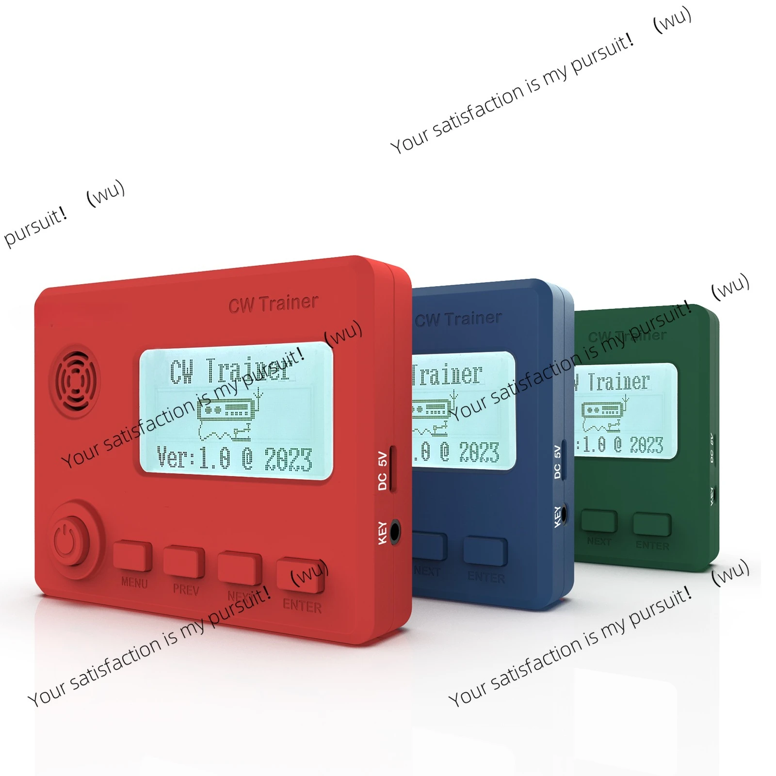 Practice Oscillator for Morse Code - Rechargeable CW Trainer for Beginners