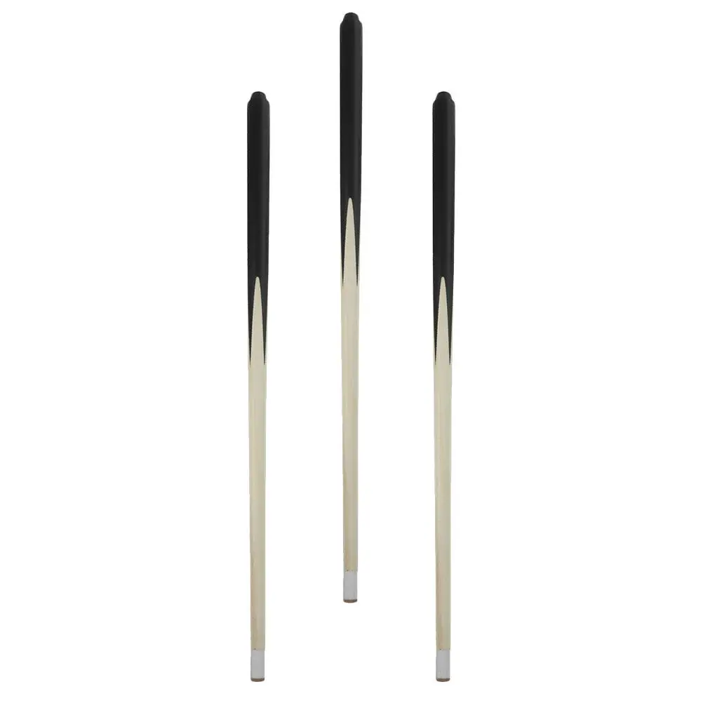 

3Pcs Kid Pool Cue Mini Short Wooden Billiard Cue Sticks Portable Smooth Stroke Easy Use Pool Table Stick Billiard Accessory