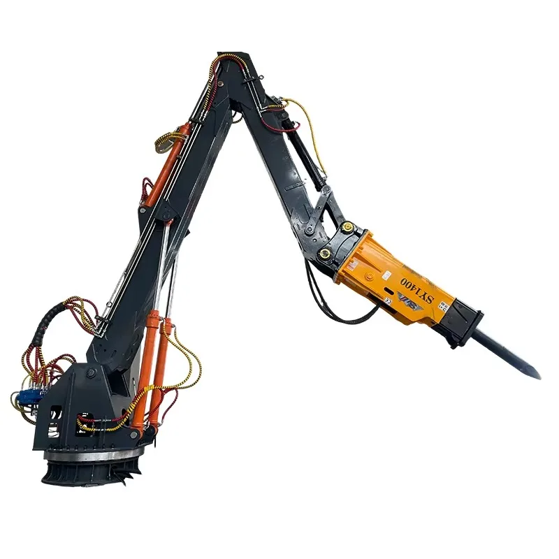 Customized Hydraulic Fixed Boom For Jaw Stone Crusher Rock Crushing Mining Aggregate Production Line Equipment