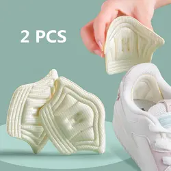 Tamanho Ajustável Palmilhas Patch Heel Pads, Anti-Wear Pés Pad, Anti-Blister Friction Protector Voltar, Sneakers, 2Pcs