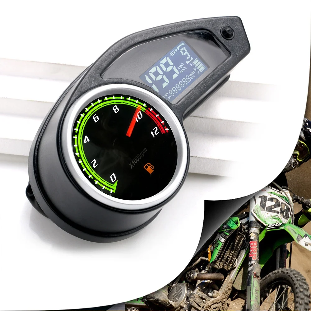 For Honda Offroad XR150 XR-150L XL150 CG150 GY200 Enduro 250 RPM Odometer Motocross Speedometer Meter Gauge Dirt Bike