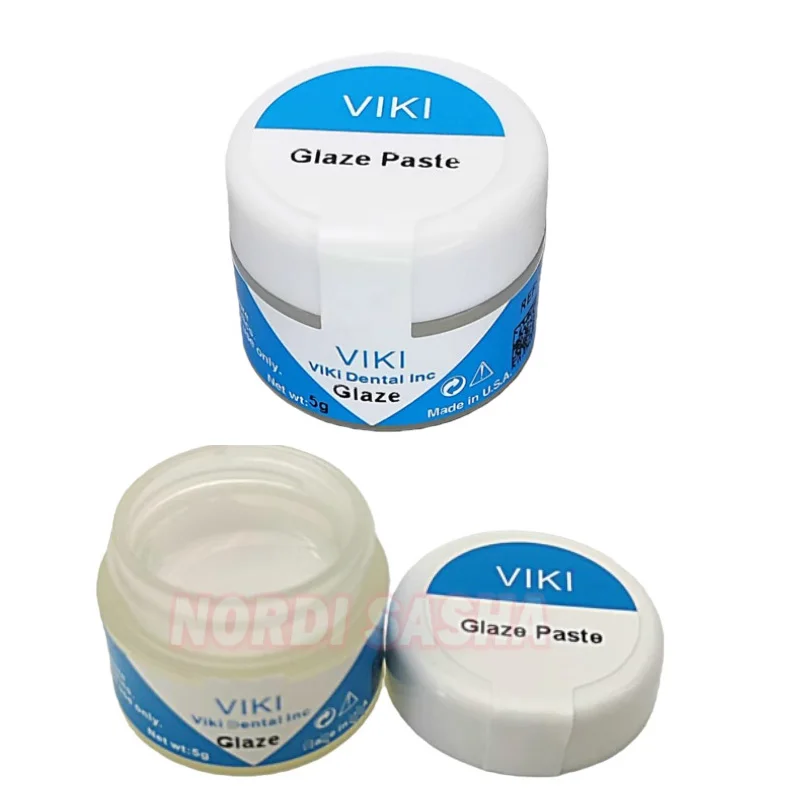 

5g/Bottle Dental VIKI Glaze Paste Realism Paste Glaze and Stain Dental Lab Ceramics Stains Universal Coloring Porcelain