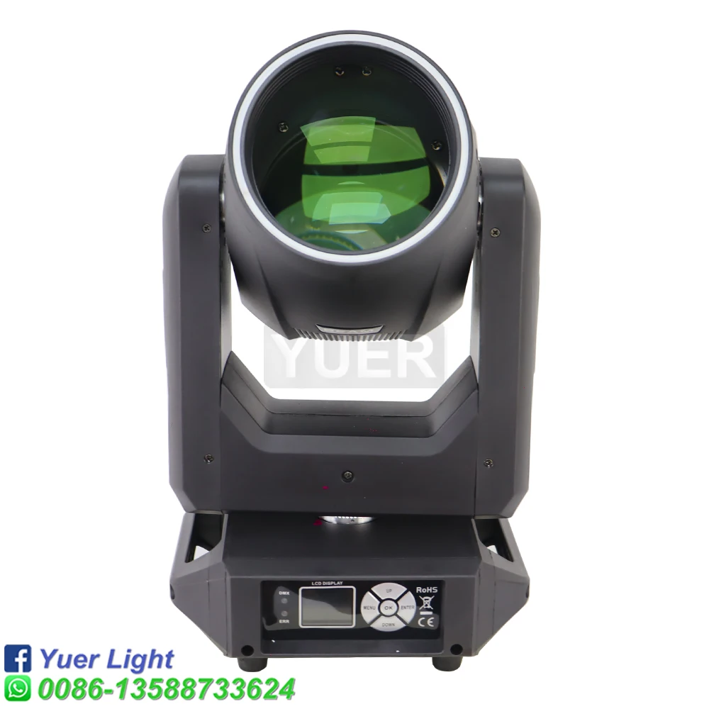 2Pcs/lot 280W 10R Moving Head Light Double Prism Stage Light With LED Aperture Effect for DJ Disco Party Christmas Bar Wedding