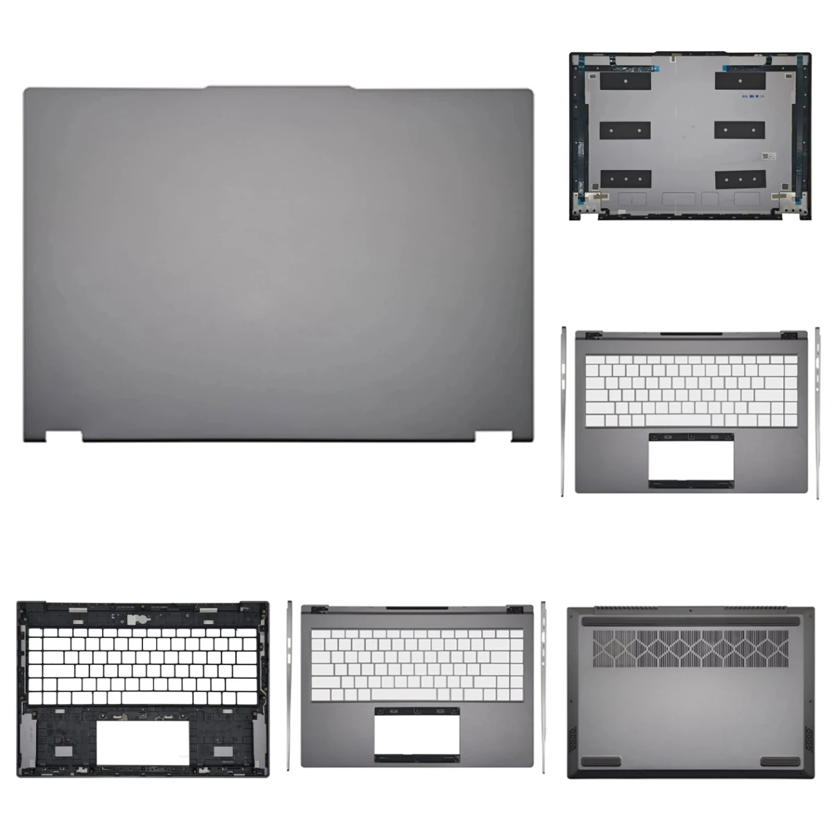 Convient pour Mechanical Revolution MECHREVO Boundless 14Pro Code01 Ryzen Edition 2023, coque supérieure, support pour les paumes, coque inférieure