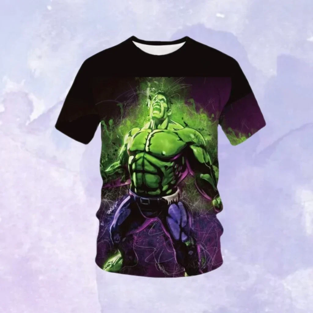 

2025 Summer Special Hot Green Giant Short-sleeved T-shirt Casual Loose Fashion Style Breathable Short-sleeved T-shirt