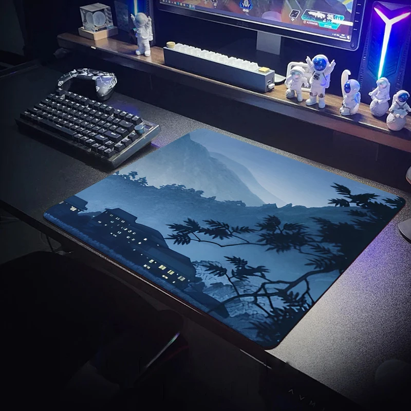

Artistic van gogh Landscape Mouse Pad Gaming Keyboard Accessories Office Carpet Computer Gamer Mousepad 450x400 Table Mat Rug