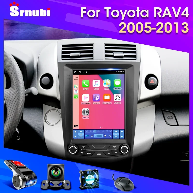 

For Toyota RAV4 Rav 4 2005-2013 Android 11 Car Radio Multimedia Video Player 2Din Navigation Stereo Head Unit Carplay 9.7" audio