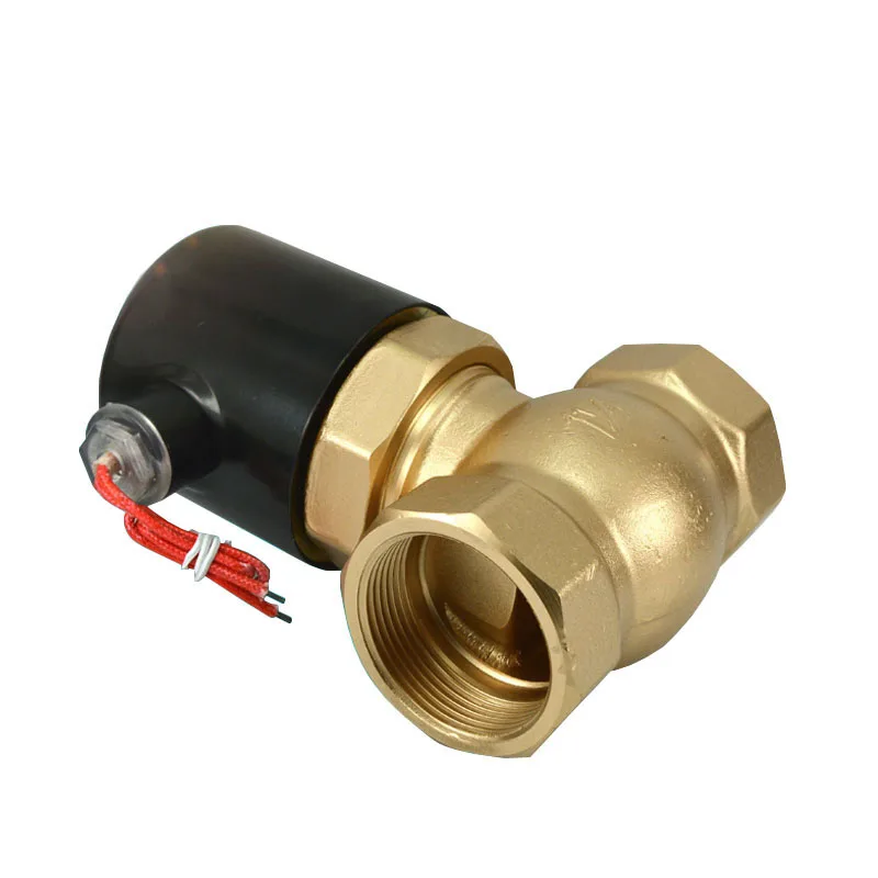 DN15 DN20 DN25 DN32 DN50 Normally Closed High Temperature Solenoid Valve AC230V 220V DC12V 24V Brass Valves For Steam