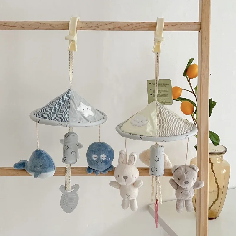 Jouet en Peluche pour Poussette de Bébé de 0 à 12 Mois, Pendentif, Animaux, Vent, Tendance