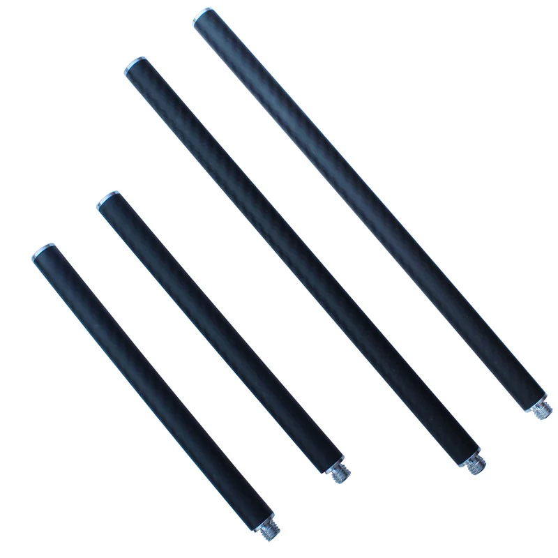 Imagem -02 - Extensão Pólo da Lâmpada de Fibra de Carbono Alta Resistência Conector de Oxidação Preto Diâmetro do Parafuso M10 12 mm 14 mm 16 mm de Diâmetro