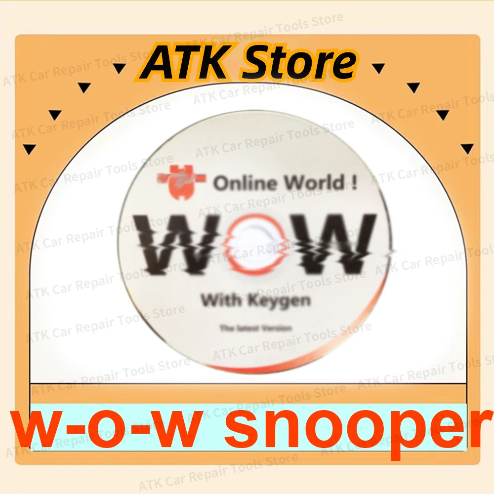 Software W-O-W Sno-oper V 5.00.8 R2 2  With Keygen Diagnostic tools 5.00.12 Bluetooth OBD2 Scanner support car light truck CD