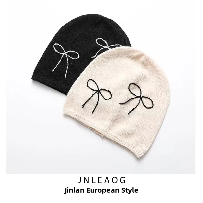 JNLEAOG Lässige Strickmütze für Damen, Faion, vielseitiges Freizeit-Design, Sensation-Kappe, Herbstsaison, runder Zylinder aus Polyester