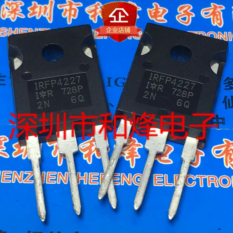 5PCS-10PCS IRFP4227  TO-247 MOS 200V 130AReally Stock Best Quality Guarantee Transistor Fast Shipping