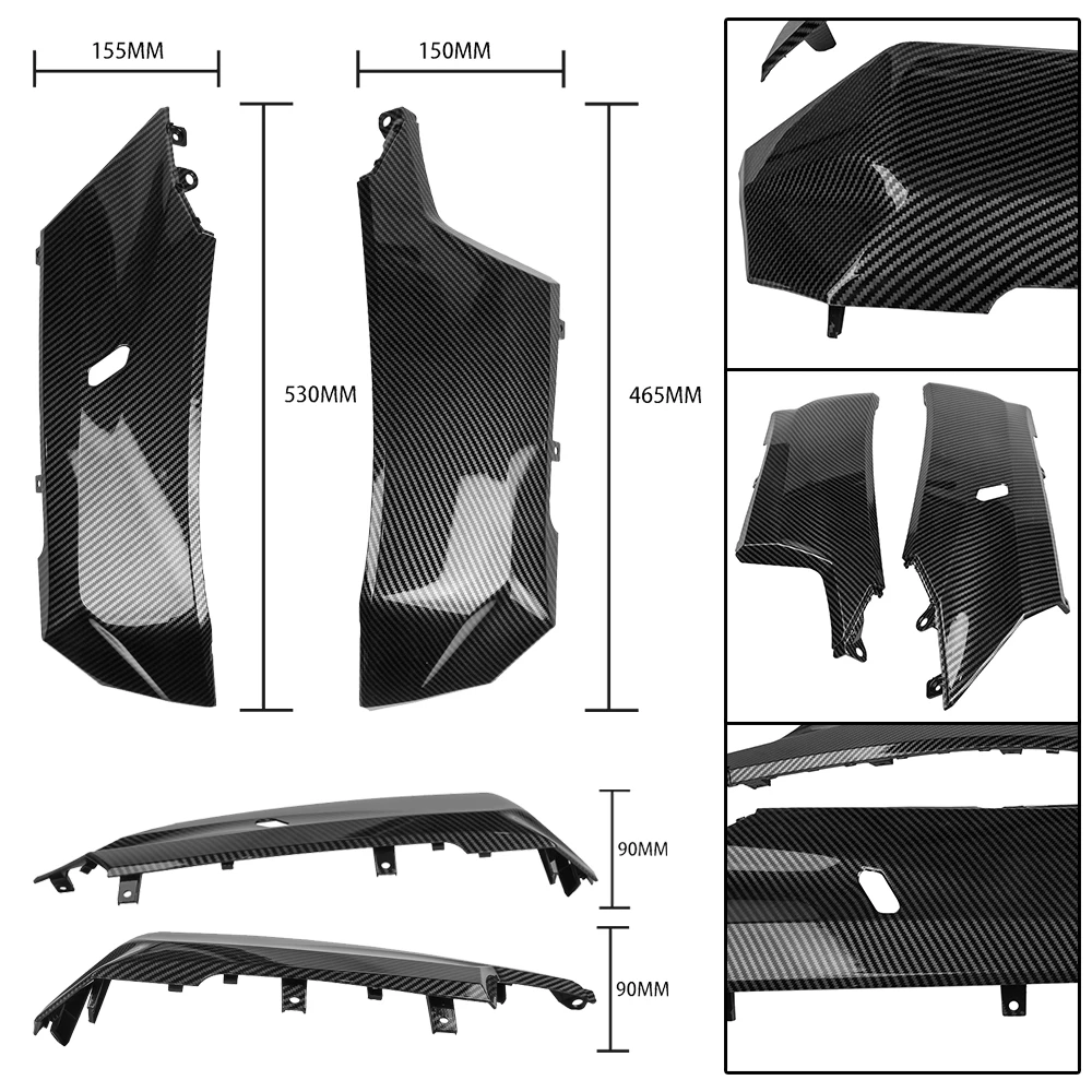 Motorcycle Belly Engine Spoiler Protector Lower Pan Frame Guard Side Panel Fairing Cover Part For Honda ADV160 2023 2024 ADV 160