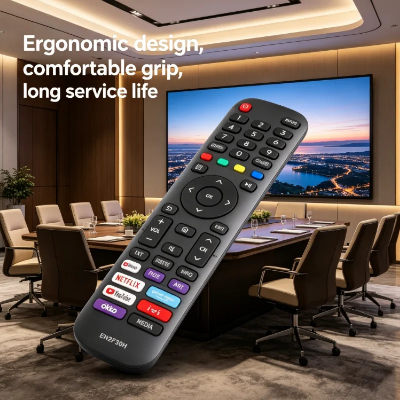 EN2F30H Universal Replacement Remote Control for Hisense Smart TV, Fit 43A7100F 65H6G 55A7300F 55A7500F, No Setup Needed