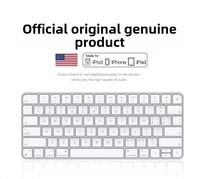Adecuado para iPad Bluetooth Tablet teclado inalámbrico adecuado para computadora Apple teclado fino portátil silencioso teclado silencioso