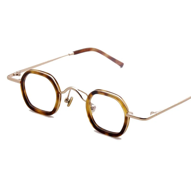 Gafas de acetato de estilo japonés para hombres y mujeres, monturas de gafas graduadas ultraligeras Vintage, gafas ópticas