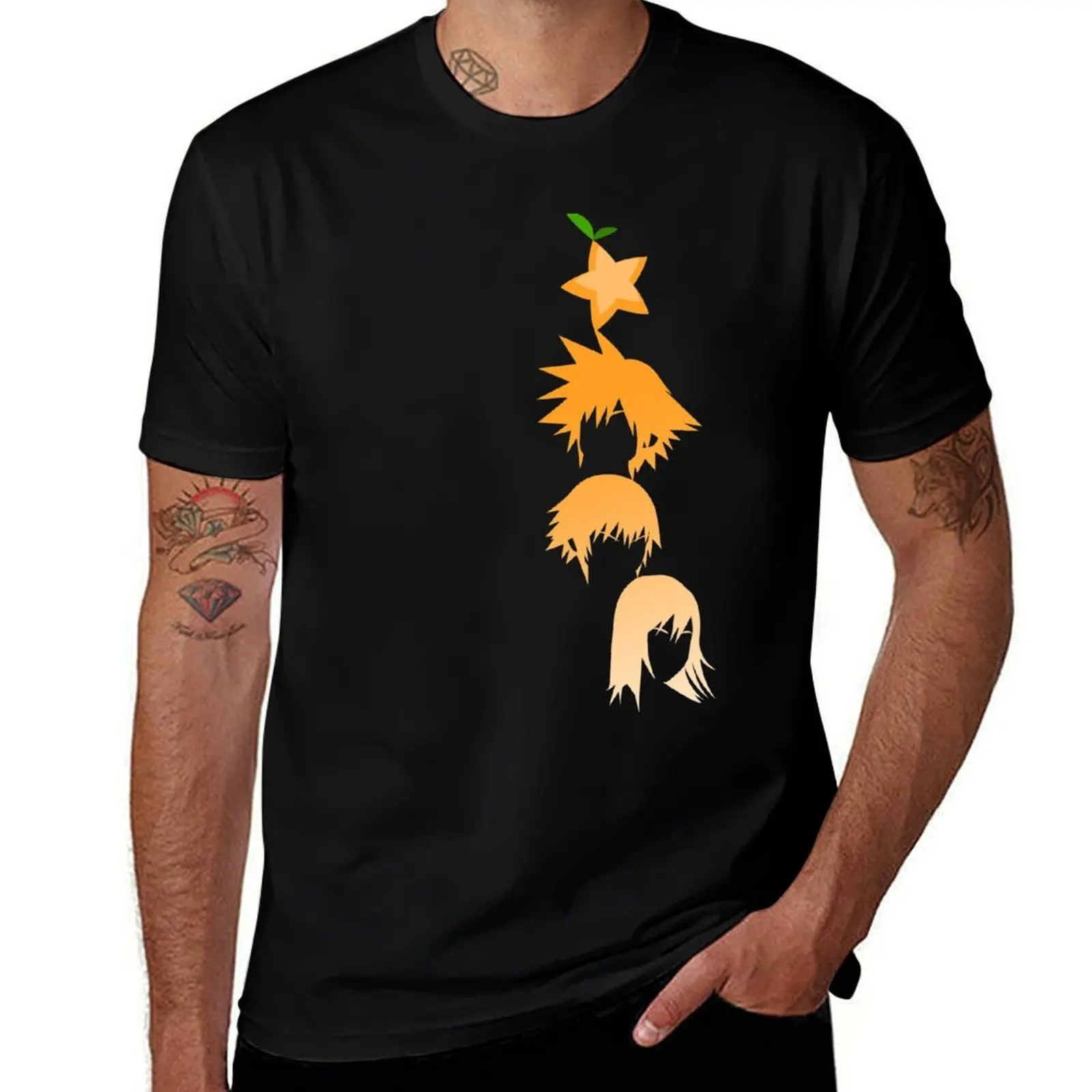 Destiny Trio T-Shirt T-shirt basique en coton grande taille