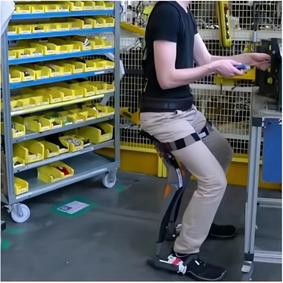 الهيكل الخارجي الصناعي دعم جهاز ميكانيكي الجسم حوض الساق المساعدة المشي المحمولة في الهواء الطلق مقاعد أضعاف التكتيكية PackandGo St