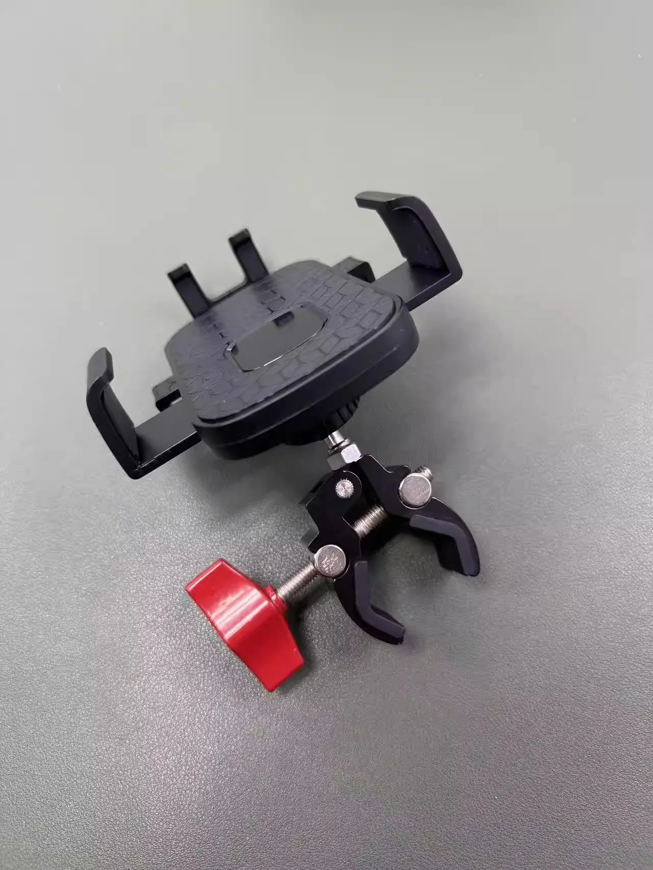 

Aluminum Alloy Crab Clamp Mobile Phone Holder 1/4' 17mm Ball Head Motorcycle Riding Bracket Outdoor Accessory for Mobile Devices