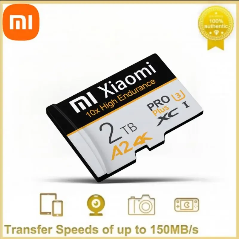 Карта памяти Xiaomi Micro tf SD, высокоскоростная карта памяти SD 128 ГБ 256 ГБ 64 ГБ Micro SDXC U3 A2 TF флэш-карта для телефона Xiaomi, камеры, стола