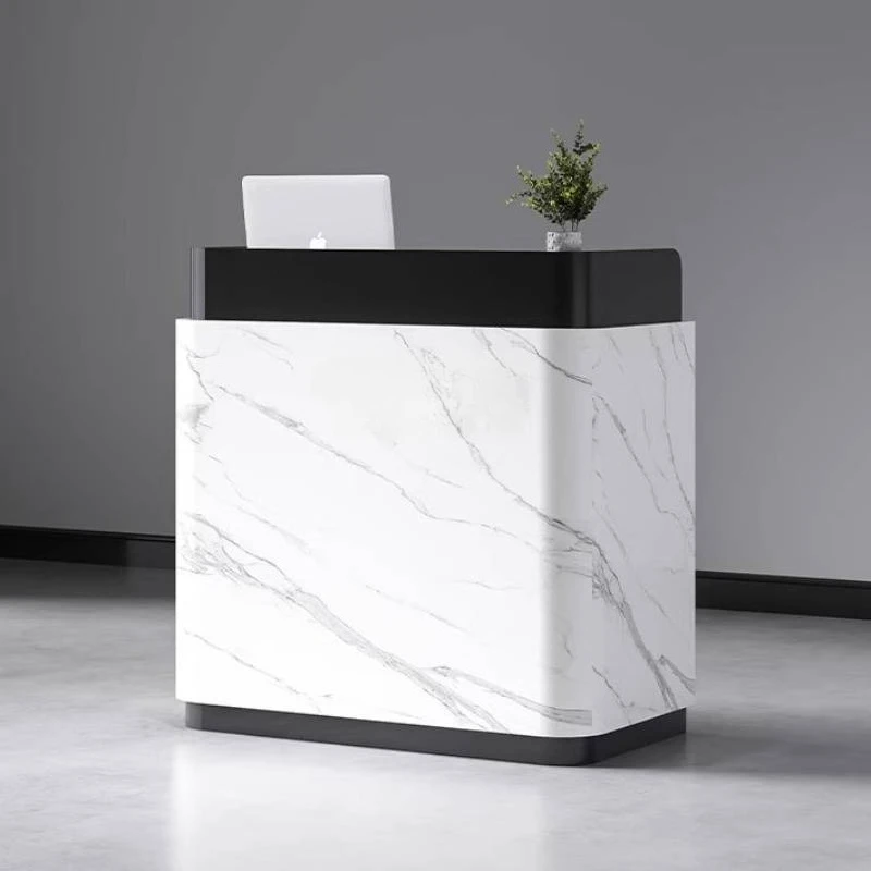 Restaurant Cofeeshop Reception Desks Boutique Small Cashier Church Reception Desks Pulpit Beauty Empfangstheke Furniture