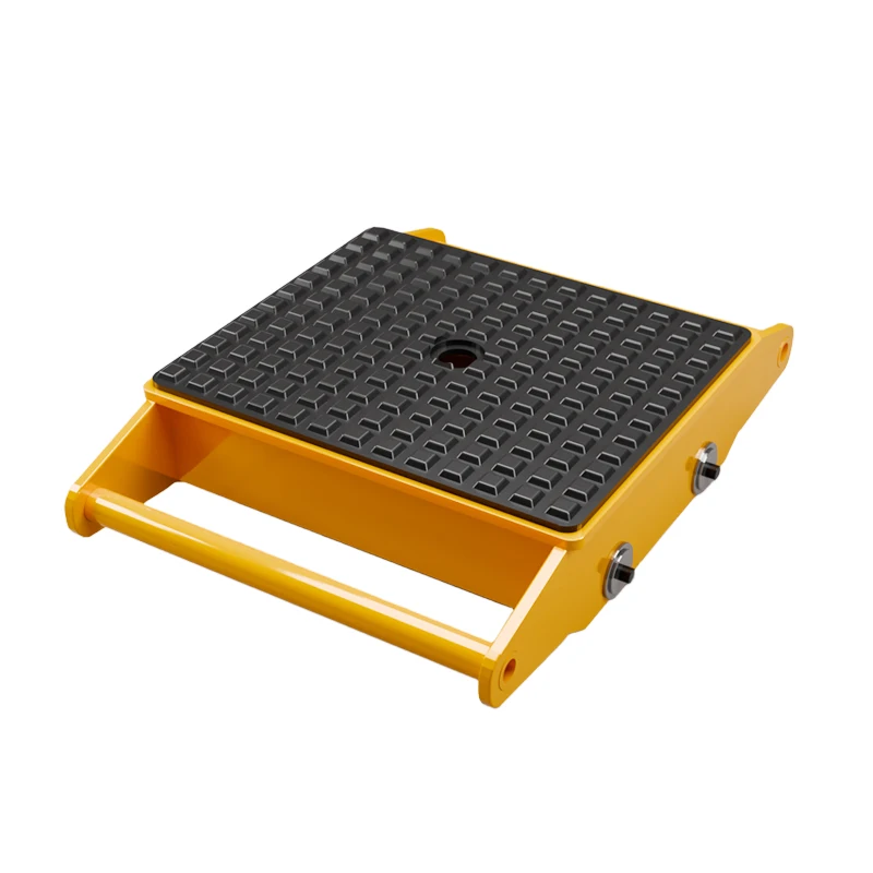 Heavy duty 30-ton, 6-wheel polyurethane PU auxiliary support wheels for weight distribution and load sharing of electric pallet