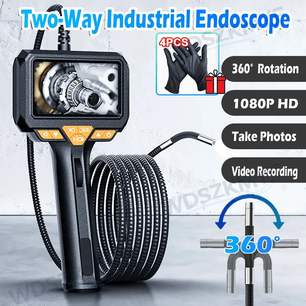 camera-d'inspection-industrielle-articulee-a-360°-1080p-8-60-mm-ecran-ips-43''-articulation-bidirectionnelle-pour-tuyaux-automobiles