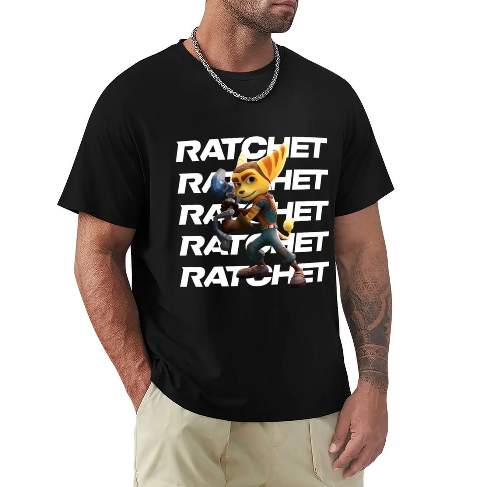 

2 The Ratchet T-Shirt summer clothes blanks new edition men clothing
