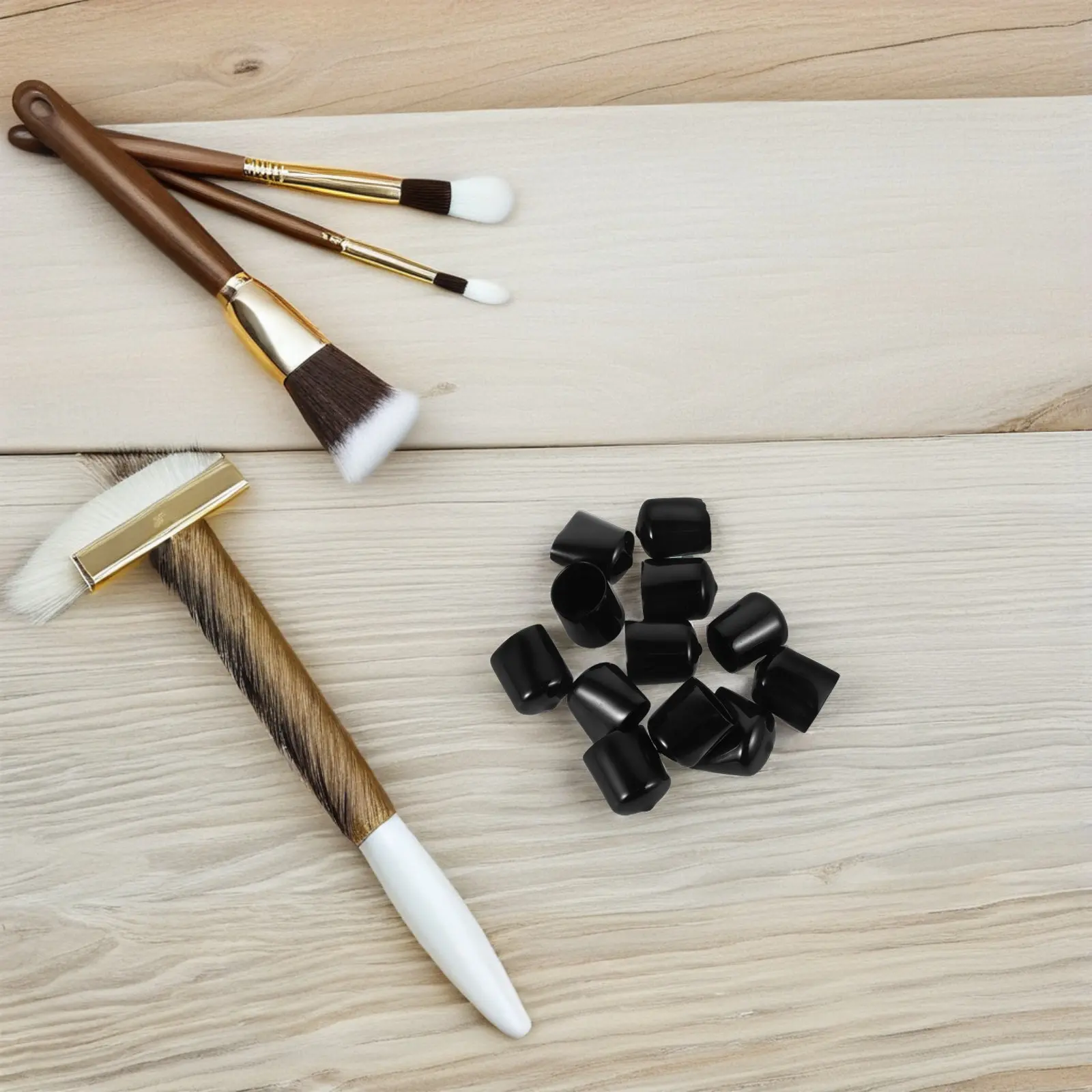 100pcs PVC Screw End Caps Round Thread Protective Sleeves for Bolts Nuts Plastic Cap Covers