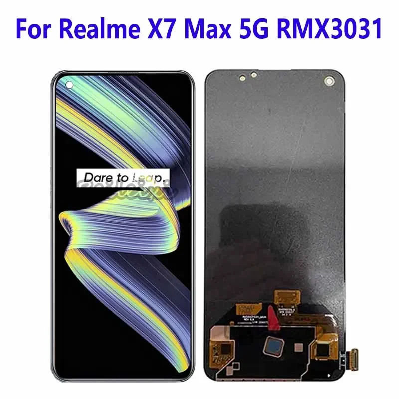 LCD Display Touch Screen Digitizer Assembly For Realme X7 Max 5G RMX3031