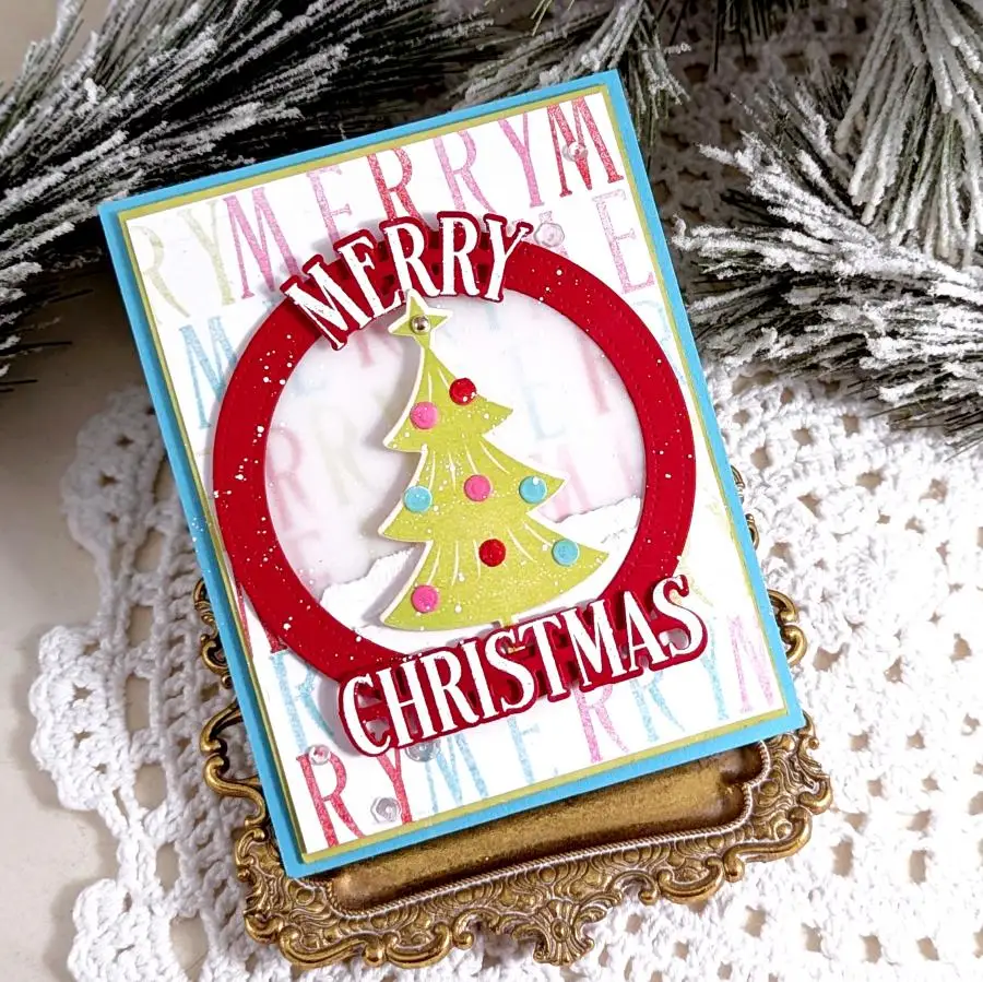 2025년 11월 출시 크리스마스 휴일 태그 솔방울 눈사람 금속 커팅 다이 스탬프 DIY 스크랩북 수제 사진 앨범용