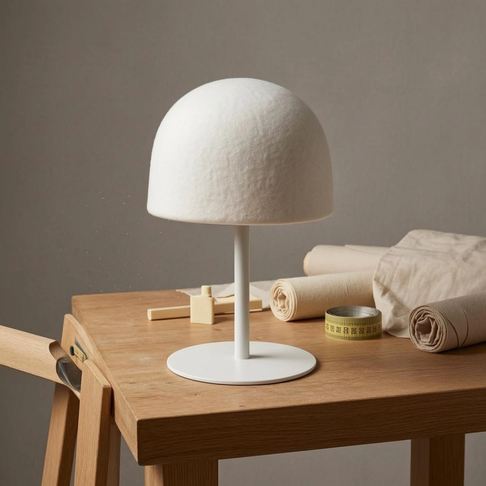

Hat Display Stand Eggshell Textile Dome Hat Stand Storage Item Polyurethane Shape Preserving