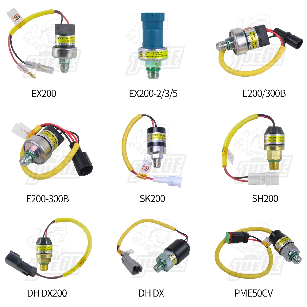 Interruptor de pressão Sensor para Hyundai Escavadeira, alta qualidade, 20PS981-2 P3Z 20PS981-5 31E5-40500 R225-7 R220-7, 20PS981-5